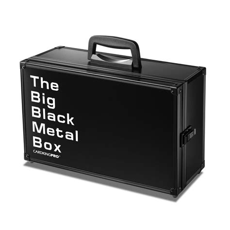 big black metal box|The Big Black Metal Box .